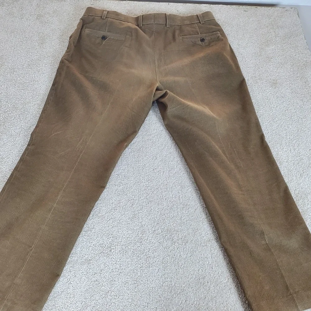 Lauren Ralph Lauren Men's Tan Corduroy Pants Tagged 38X29 Actually Measure 39X29